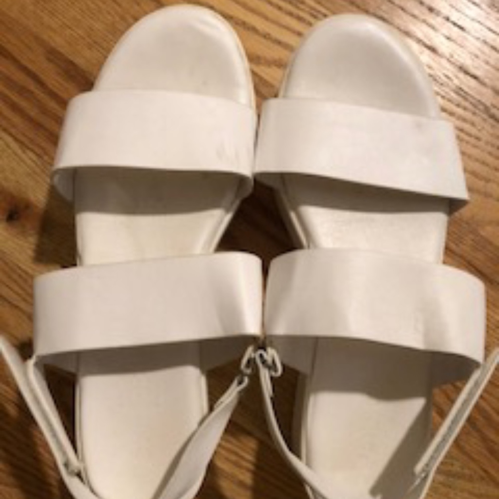 White Platform Sandals
